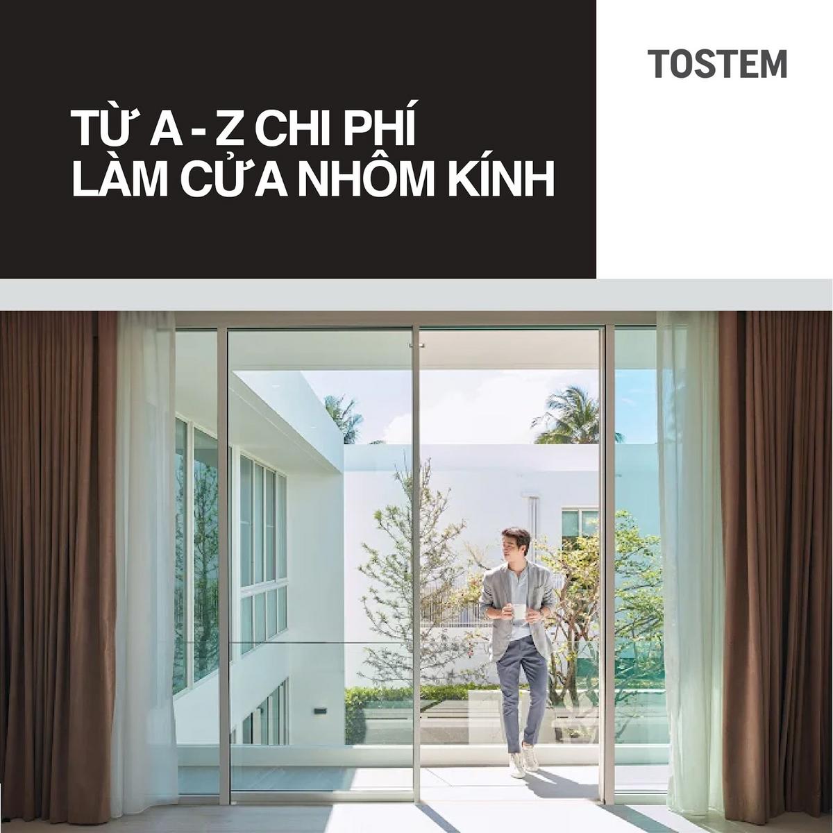 Chi phí làm cửa nhôm kính mới nhất & Hướng dẫn đọc hiểu báo giá