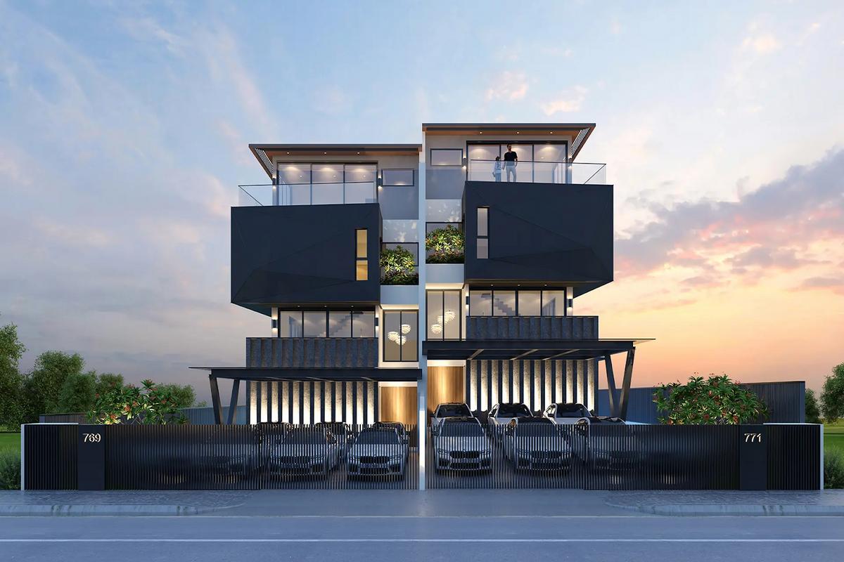 Cửa kính giúp kết nối không gian trong ngoài. 