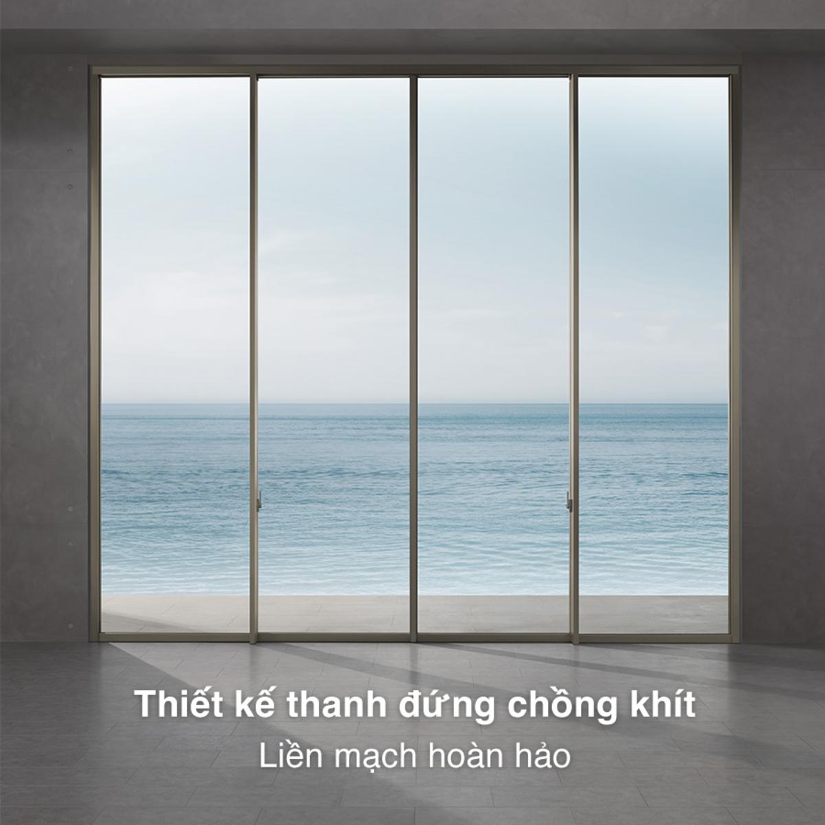 Cửa lùa 4 cánh TOSTEM
