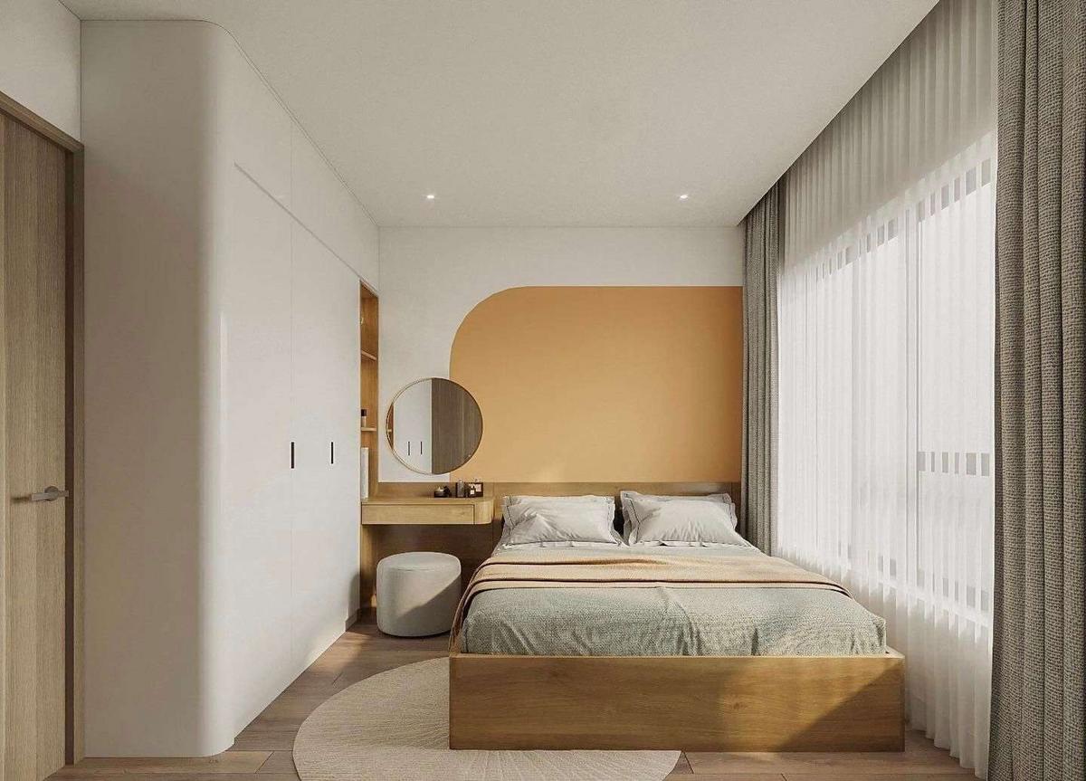 Dùng rèm 2 lớp để cản luồng khí. 