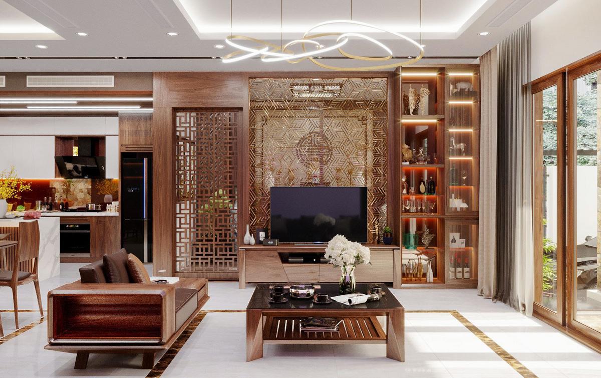 Gỗ tự nhiên bền đẹp, hợp thiết kế thủ công tinh xảo 