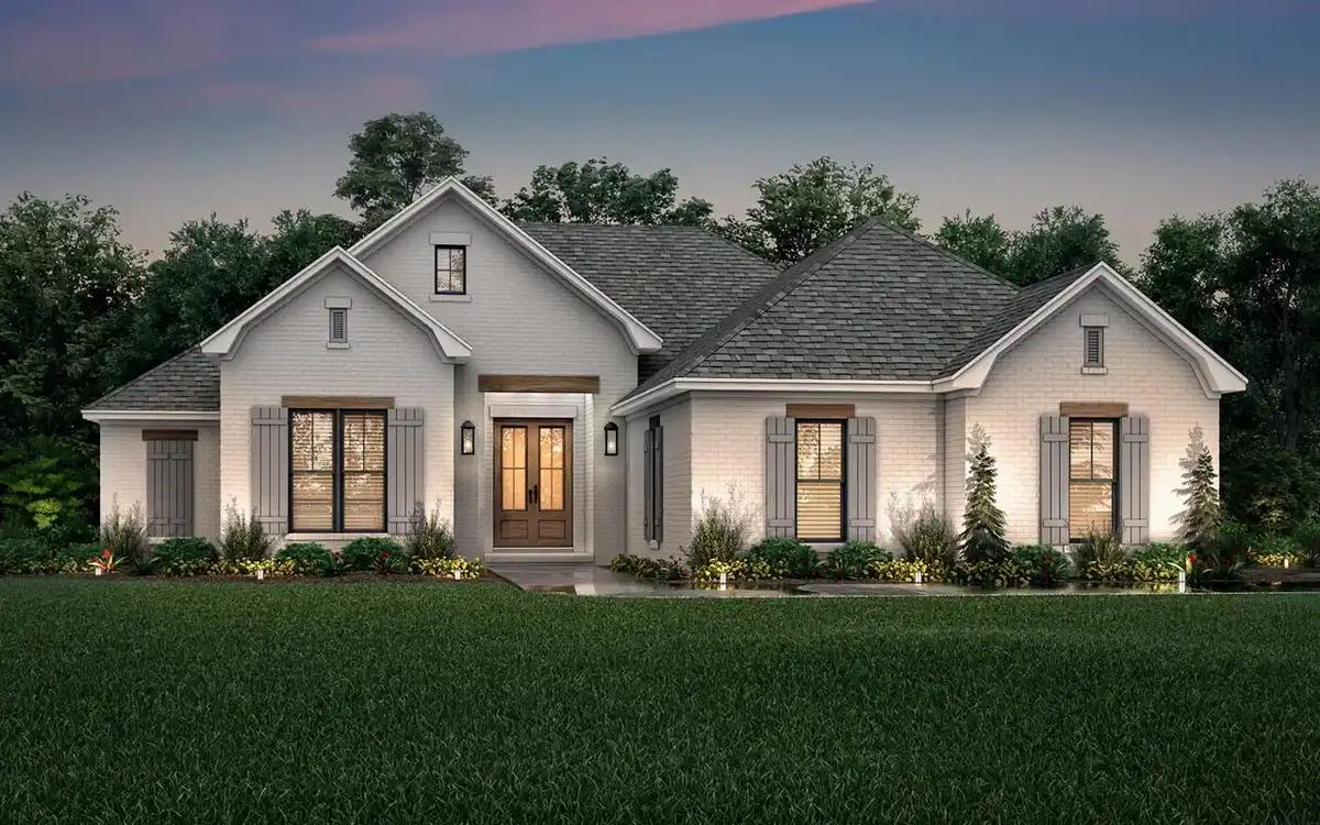 Kiến trúc biệt thự Pháp 1 tầng