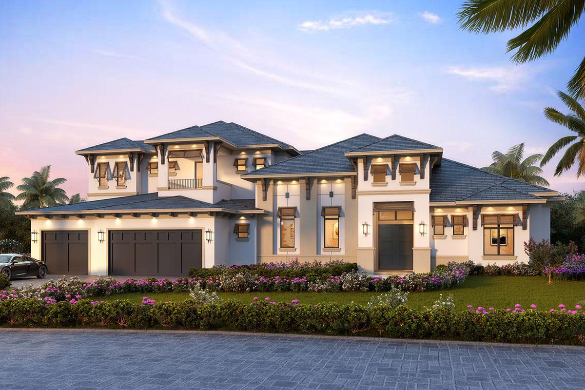 Kiểu biệt thự một tầng hiện đại kết hợp hài hòa giữa vẻ đẹp cổ điển và xu hướng thiết kế đương đại