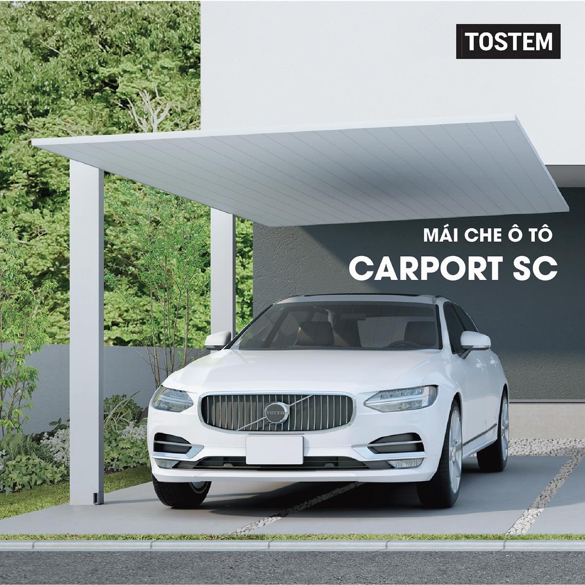 Mái che ô tô TOSTEM