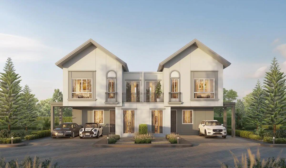 Mái giật cấp nổi bật kiến trúc hợp khí hậu nhiệt đới.