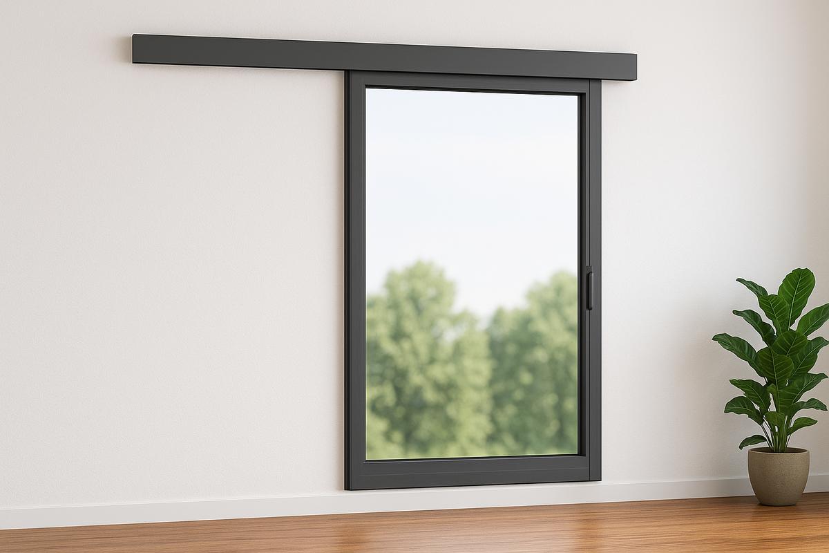 Mẫu thiết kế cửa sổ mở lùa 1 cánh