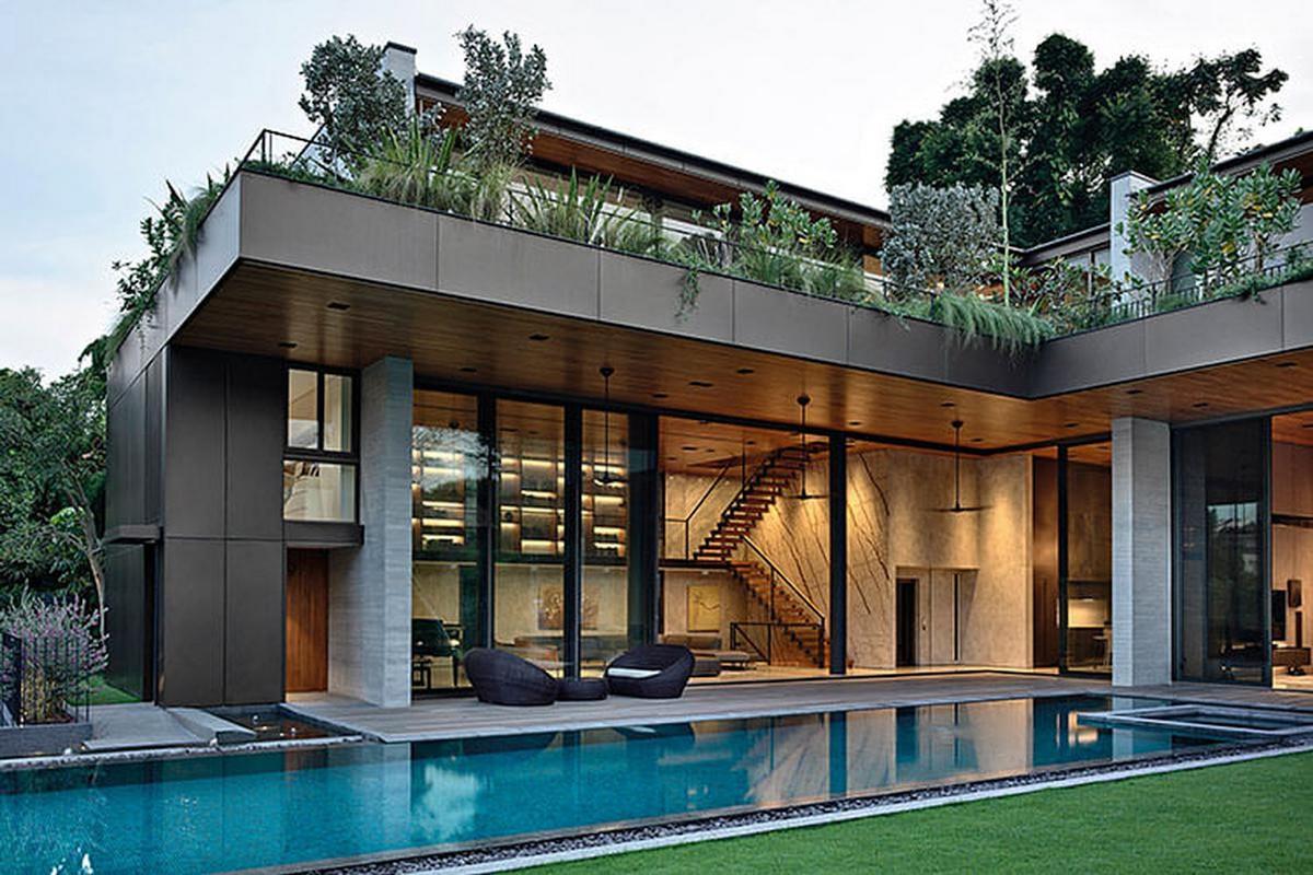 Nhà biệt thự vườn cấp 4 có gác lửng rộng rãi 