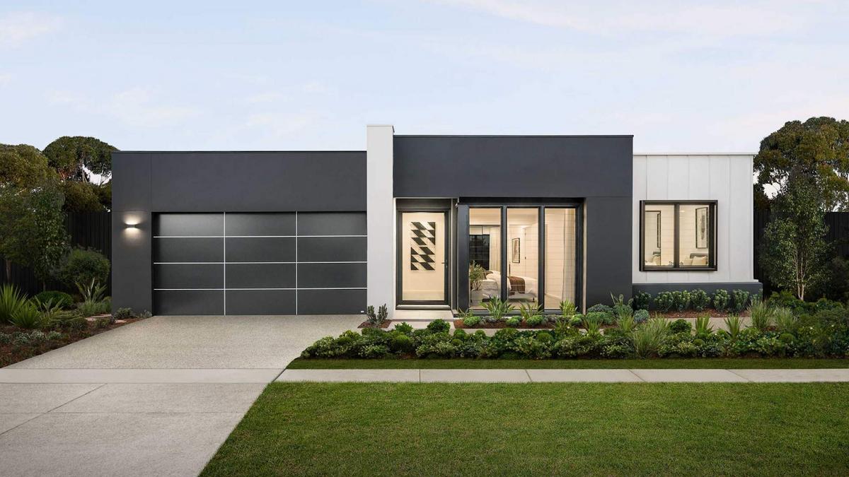 Nhà biệt thự vườn cấp 4 mái bằng hiện đại 