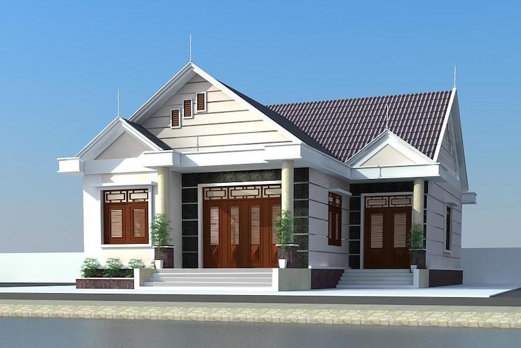 Nhà cấp 4 mái Thái đẹp và hiện đại
