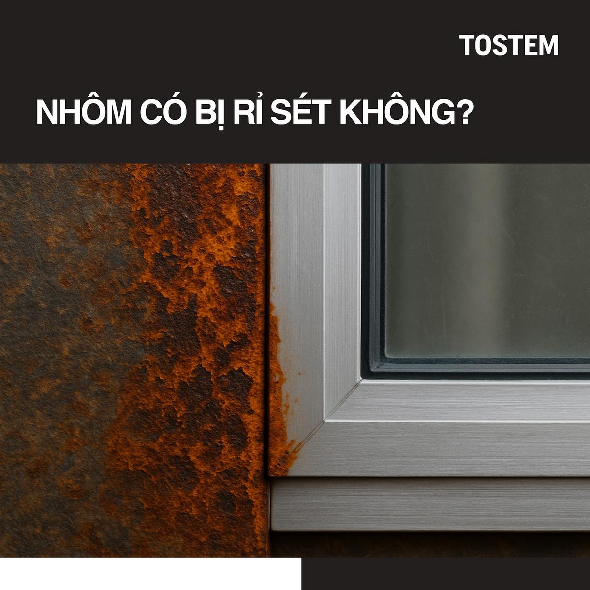 Cửa nhôm có bị rỉ sét không? Bí quyết chọn cửa nhôm bền đẹp