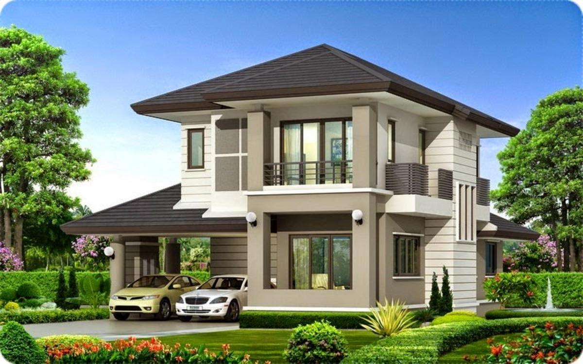 Thiết kế mái Nhật giúp biệt thự hiện đại trở nên hài hòa