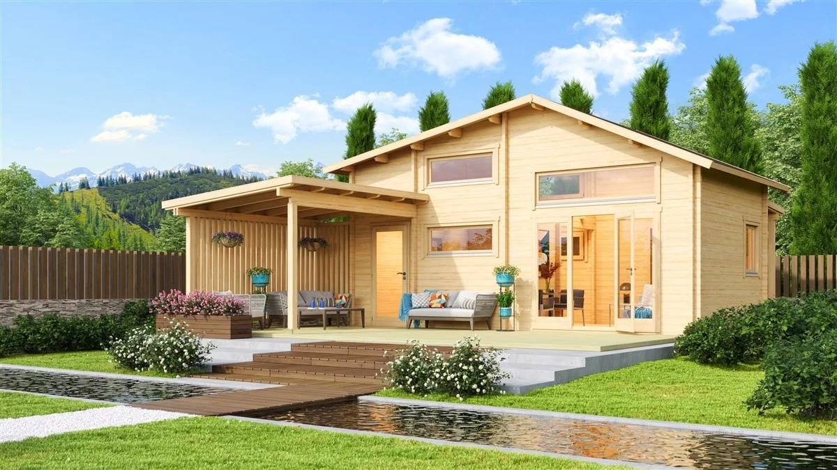 Homestay sân vườn thiết kế mở đón ánh sáng tự nhiên