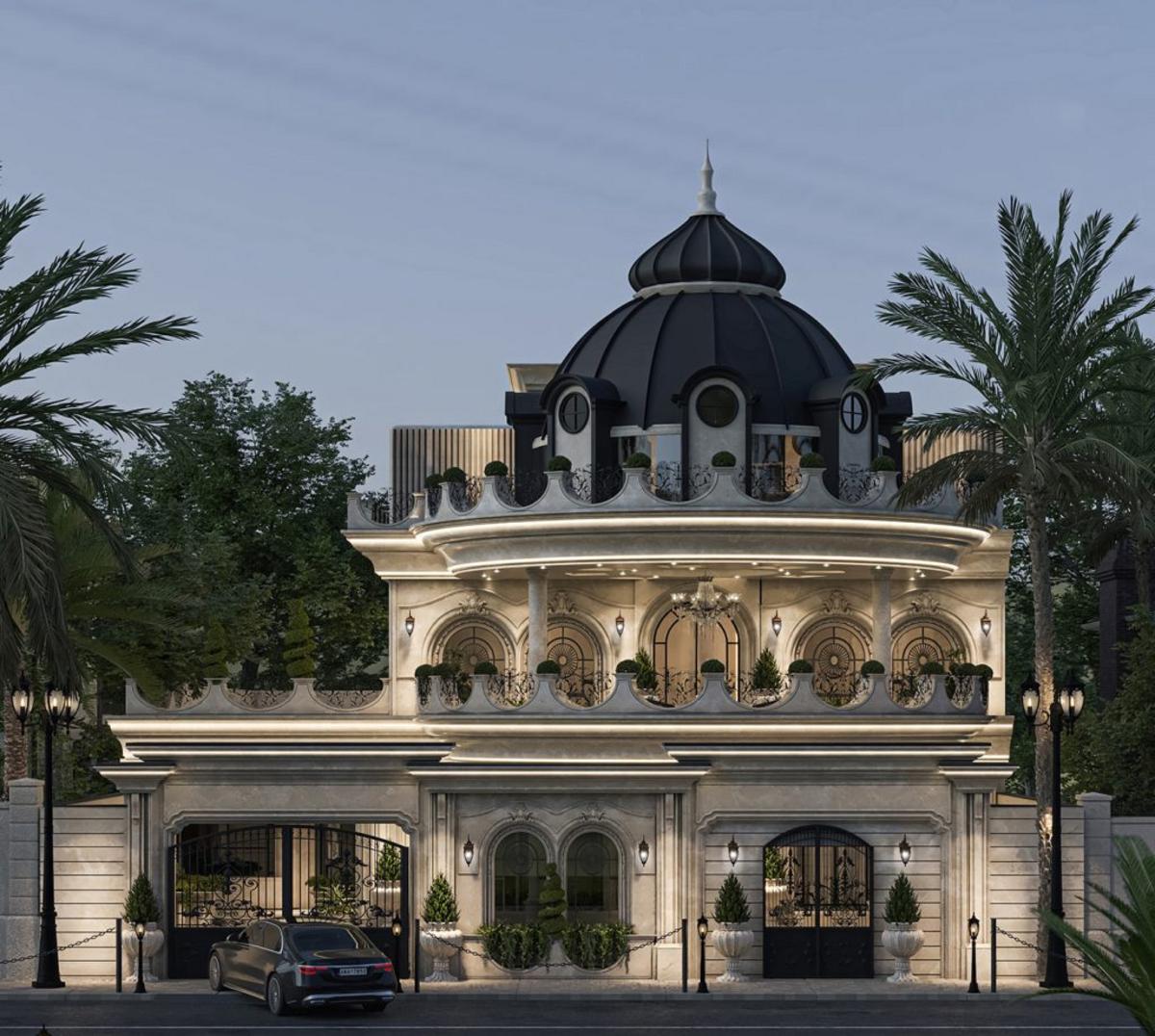 Thiết kế phù hợp với gia chủ yêu thích sự sang trọng và đẳng cấp