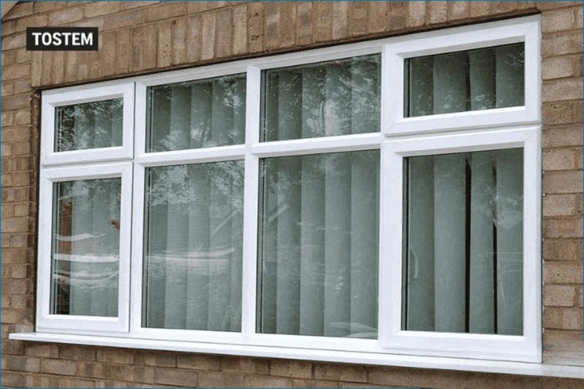 4-panel window offering effective sound proof doors and windows solution