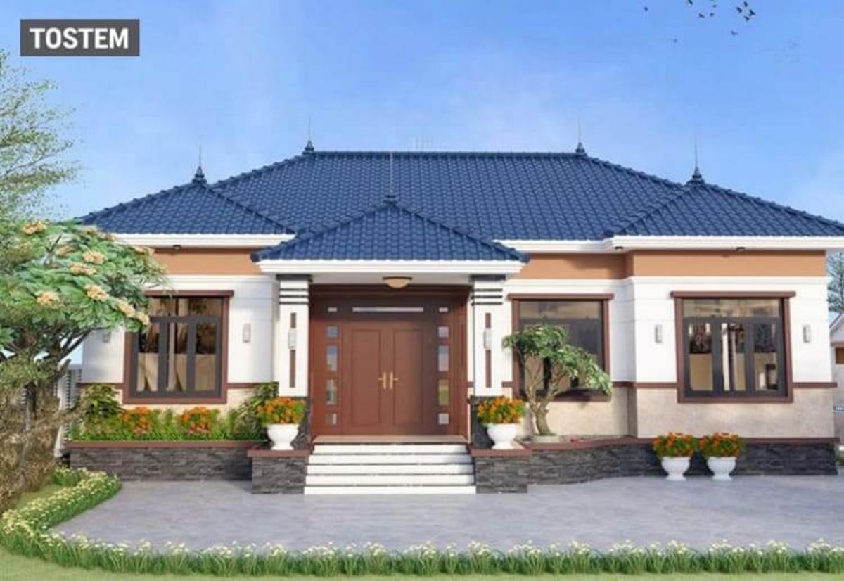 A 4×50 meter house design bungalow