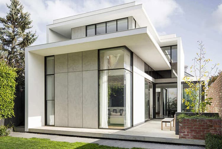 Mẫu nhà cấp 4 3 phòng ngủ 100m² bố trí cửa sổ kính cường lực bền đẹp trước mọi thời tiết 