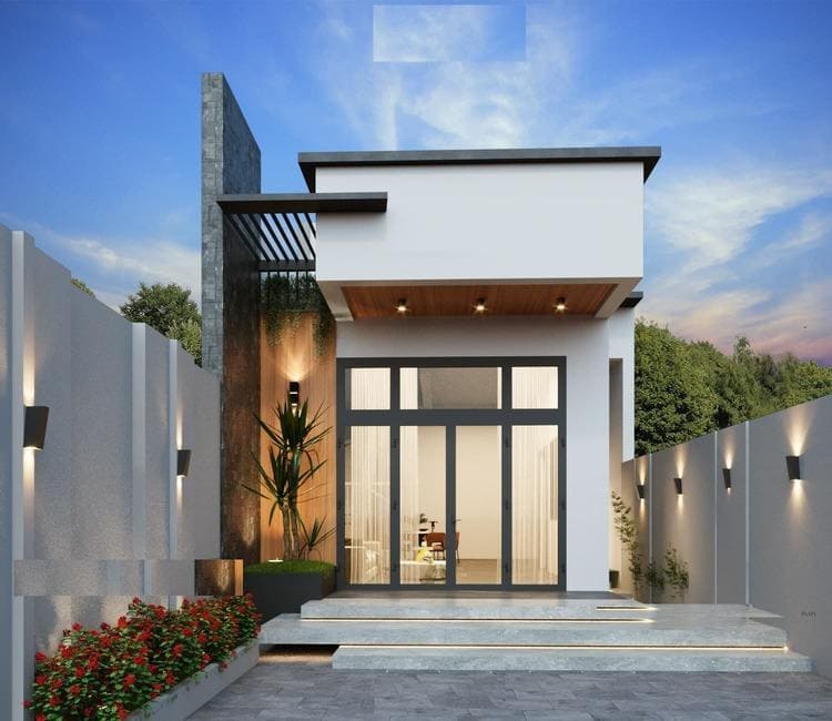 Nhà cấp 4 3 phòng ngủ 100m2 5x20 sang trọng cho nhà phố