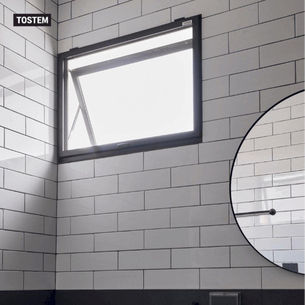 Bathroom aluminium door design with tempered glass and anti-corrosion frame