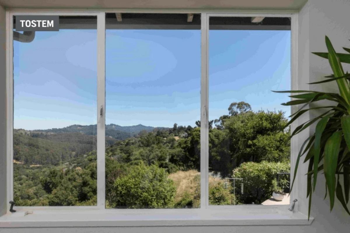 Beautiful 3-panel aluminum type of sliding door