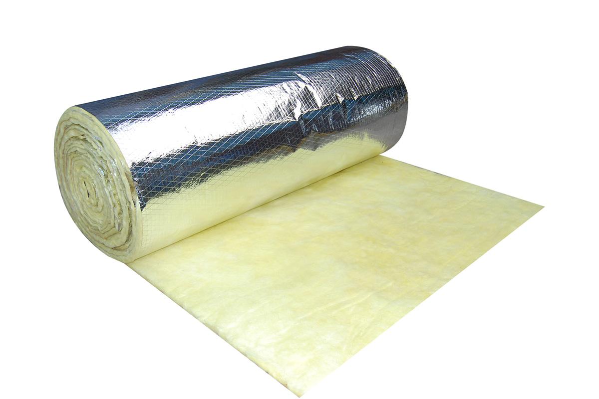 Bông thủy tinh thuộc vật liệu cách nhiệt cho tường nhà, cách âm nhẹ