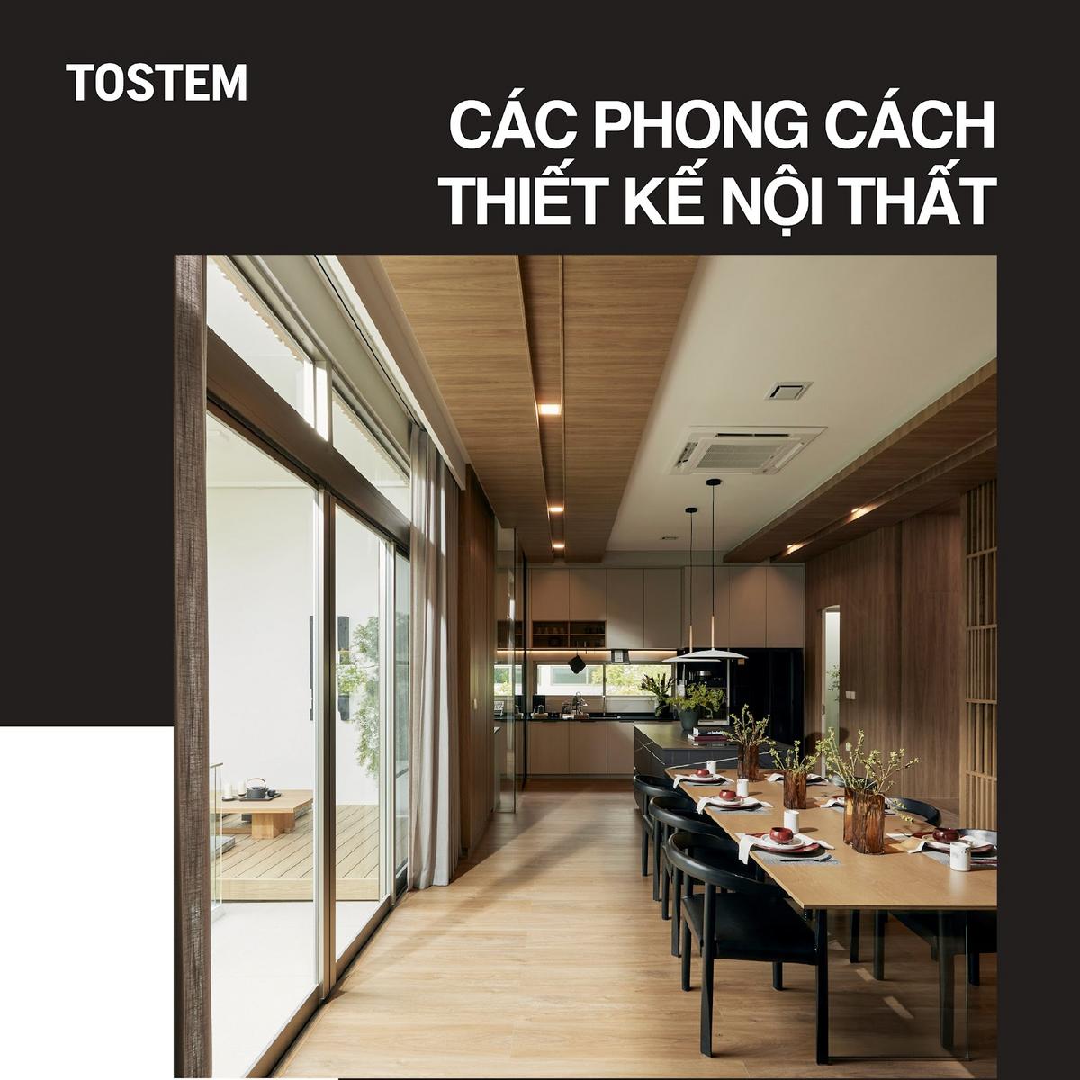 17 phong cách thiết kế nội thất nâng tầm không gian sống hiện đại