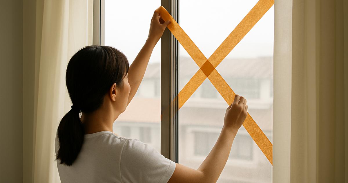 Cách chống bão cho cửa kính: Giữ an toàn tuyệt đối mùa mưa bão