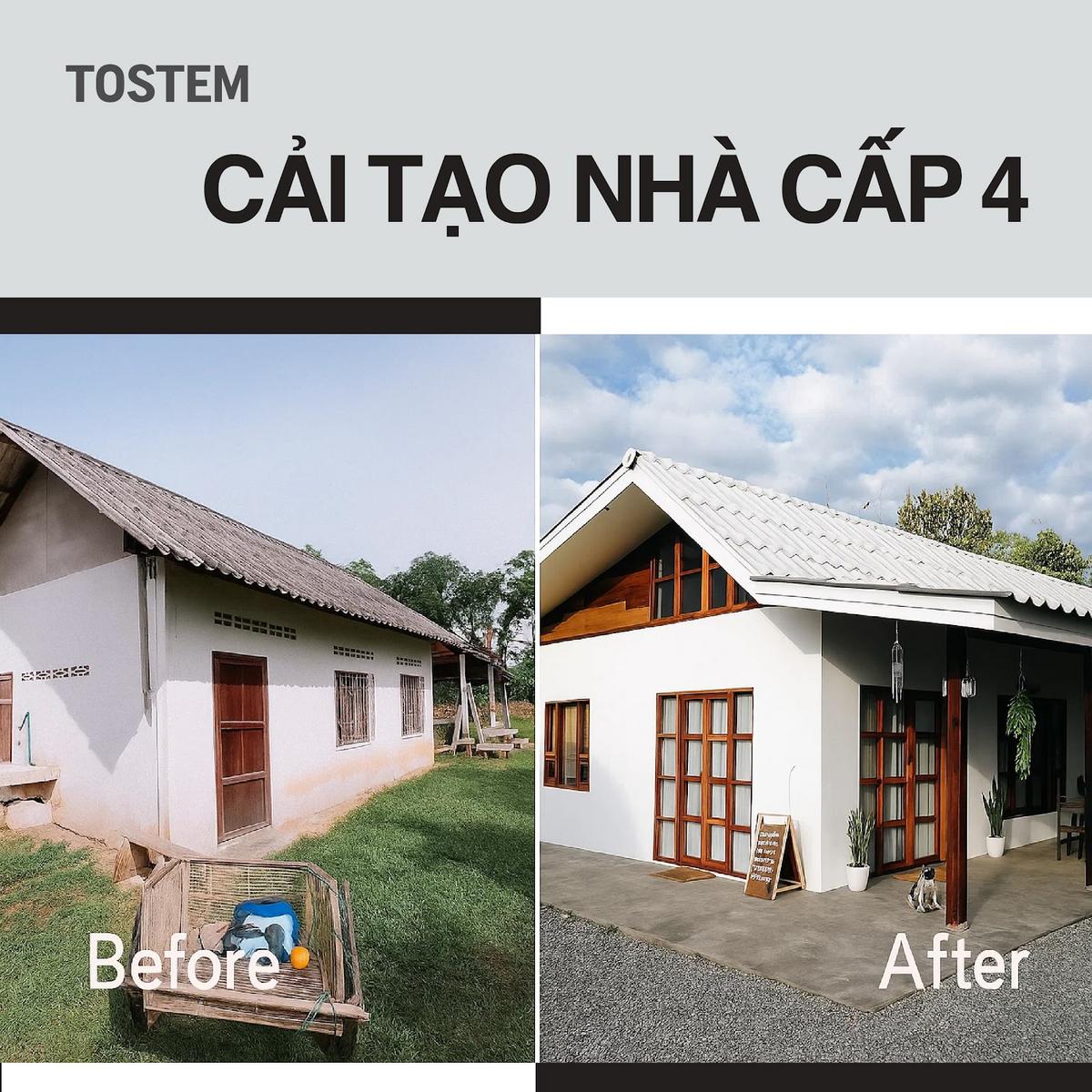 Cải tạo nhà cấp 4: Nâng tầm không gian sống tiện nghi & hiện đại