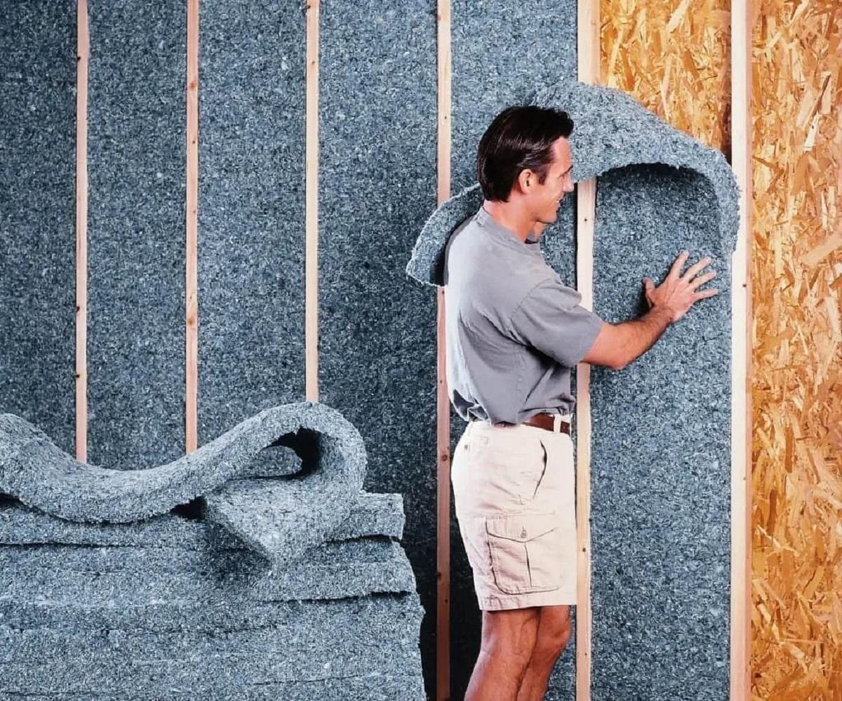 Cellulose tái chế giấy, vật liệu cách nhiệt nóng thân thiện môi trường