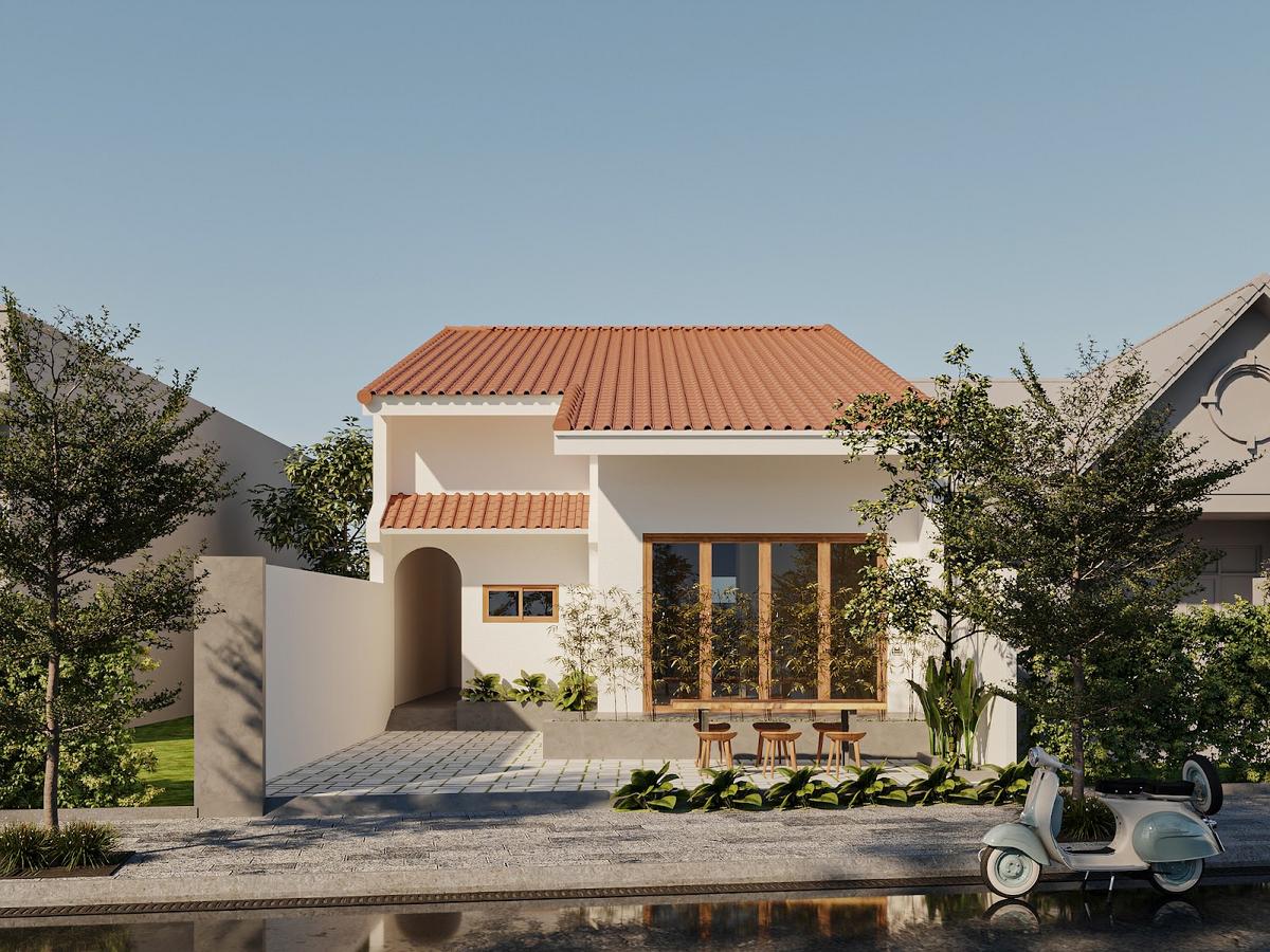 Chi phí xây dựng nhà cấp 4 nông thôn 2 phòng ngủ dao động 400 - 700 triệu