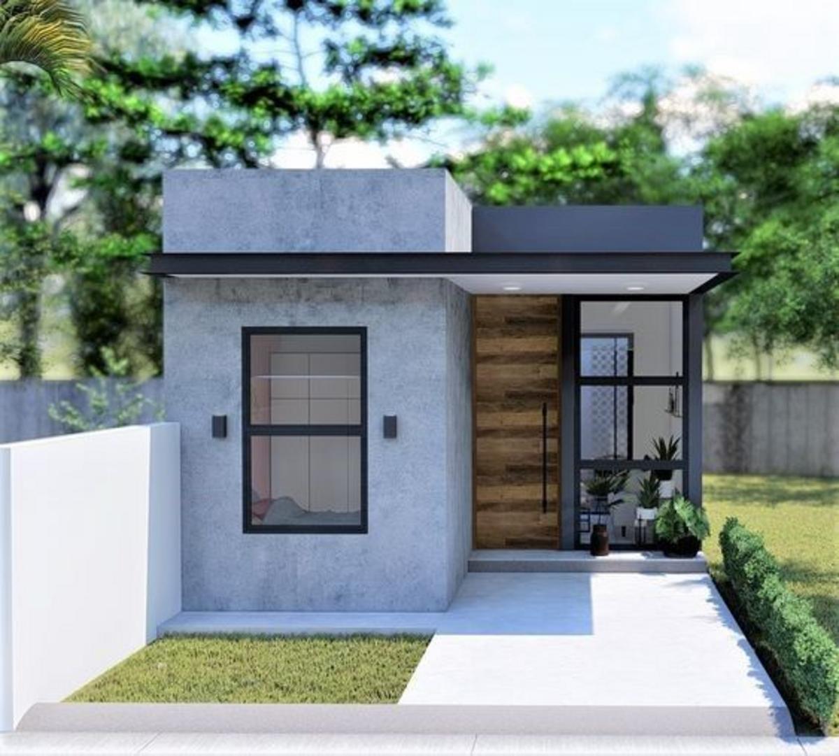 Công trình đơn giản nhưng bền bỉ trong nông thôn xây nhà cấp 4 giá 70 triệu.