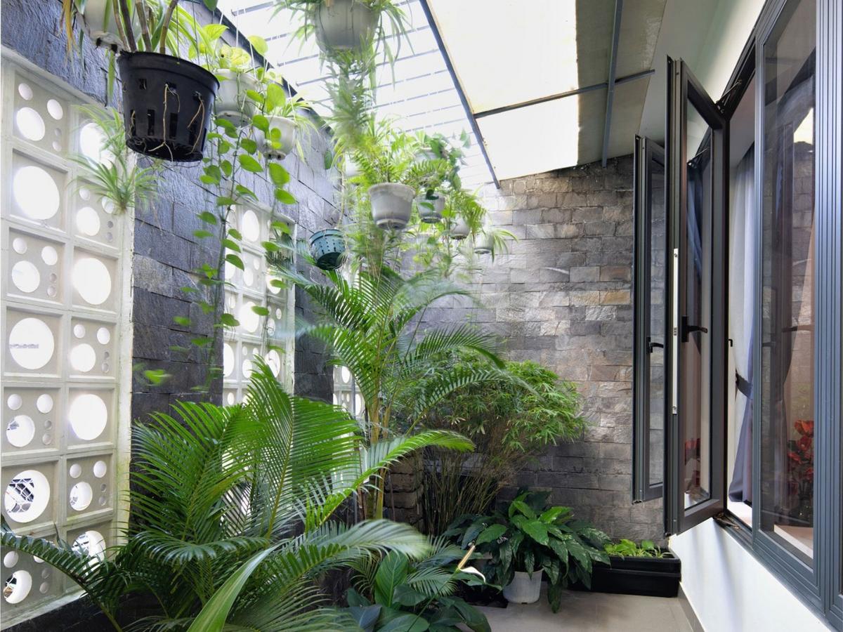 Giếng trời là gì? Trong thiết kế tối giản diện tích nên chiếm 10% xây dựng.