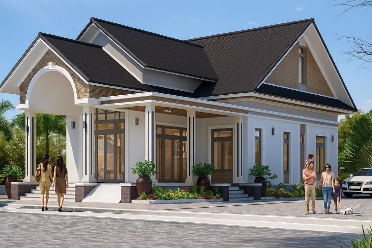 Mẫu hiên nhà ống góp phần nâng tầm vẻ đẹp không gian