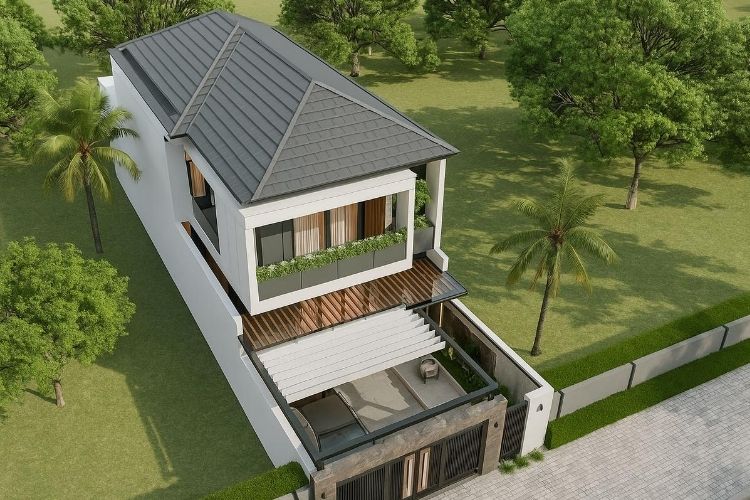 Hiên nhà xếp di động cho phép mở hoặc đóng linh hoạt khi cần
