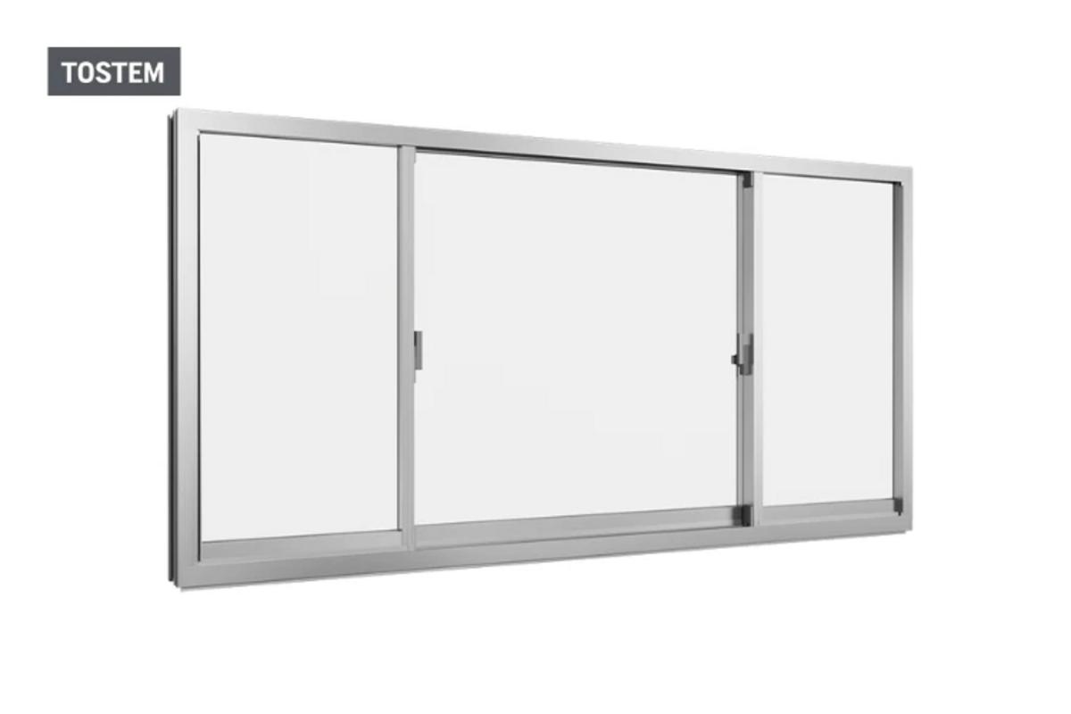 High-end 3-panel sliding modern window door design by TOSTEM.