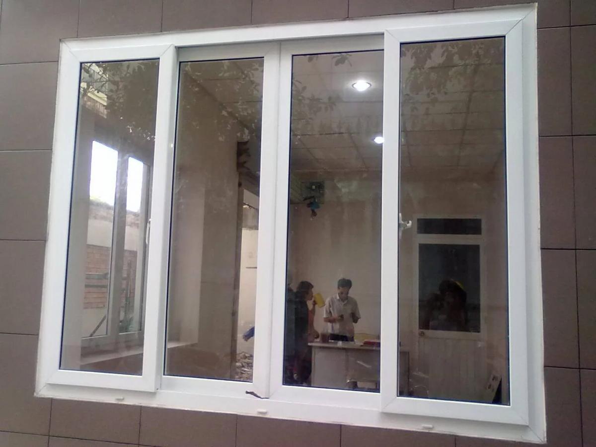 High-quality 4-panel aluminum glass sliding doors