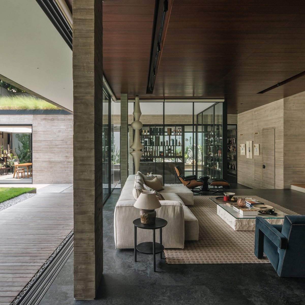 Hình ảnh phòng khách đẹp phong cách hiện đại thể hiện qua từng chi tiết nội thất