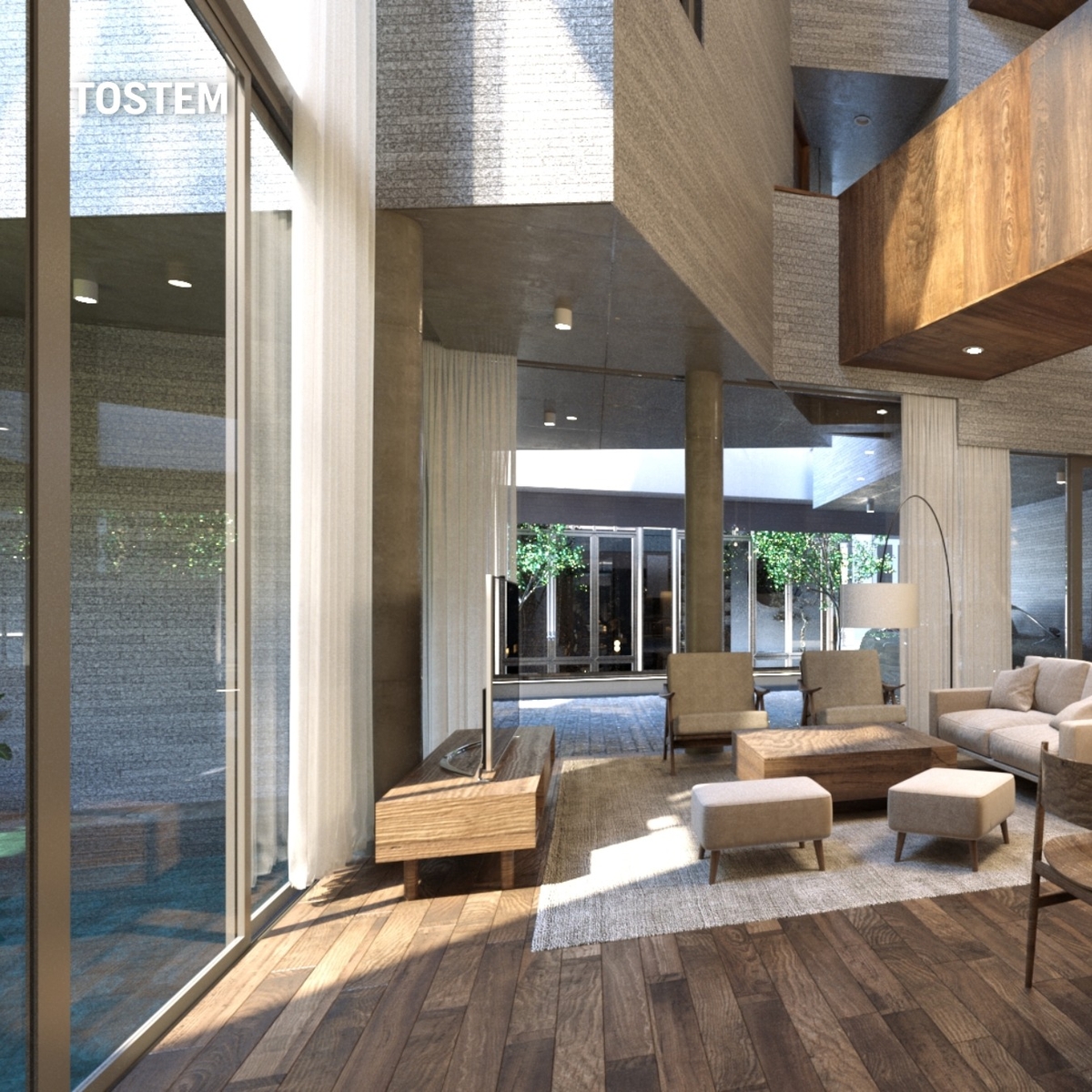 Hình ảnh phòng khách đẹp sang trọng khi phối cùng sofa màu nâu trầm