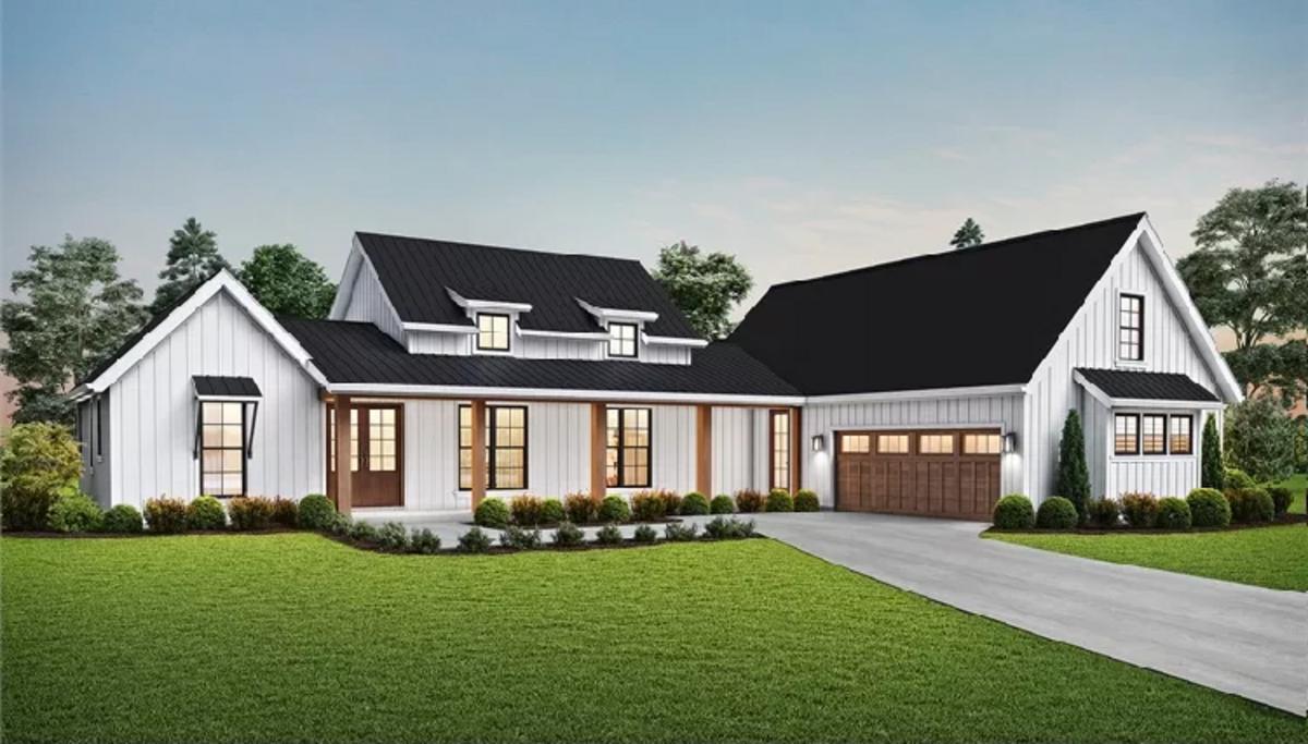 Kiến trúc mái Thái nhà cấp 4 chữ l nông thôn nổi bật độ dốc tinh tế