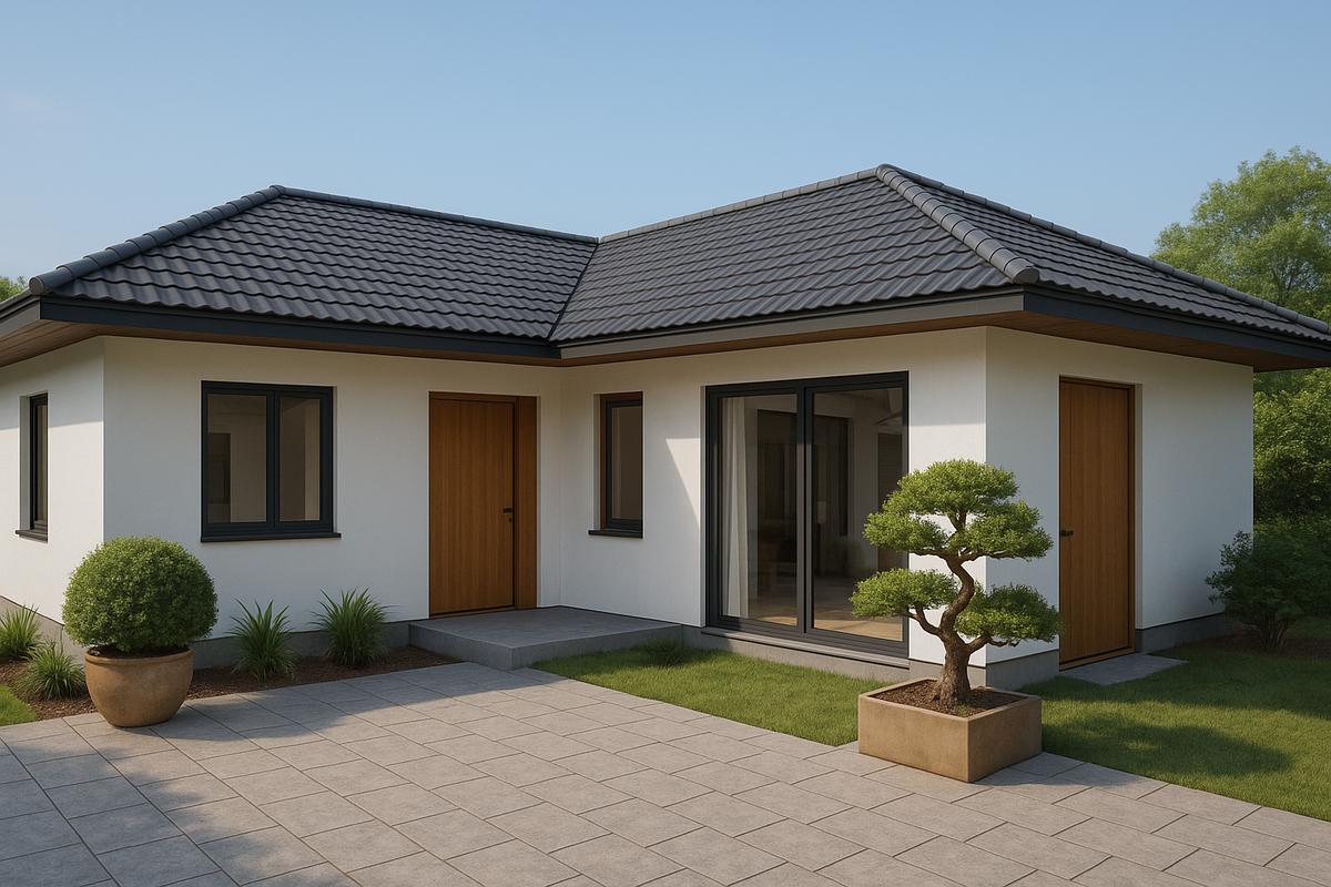 Lưu ý quan trọng khi thiết kế nhà mái nhật 1 tầng hiện đại và tiện nghi