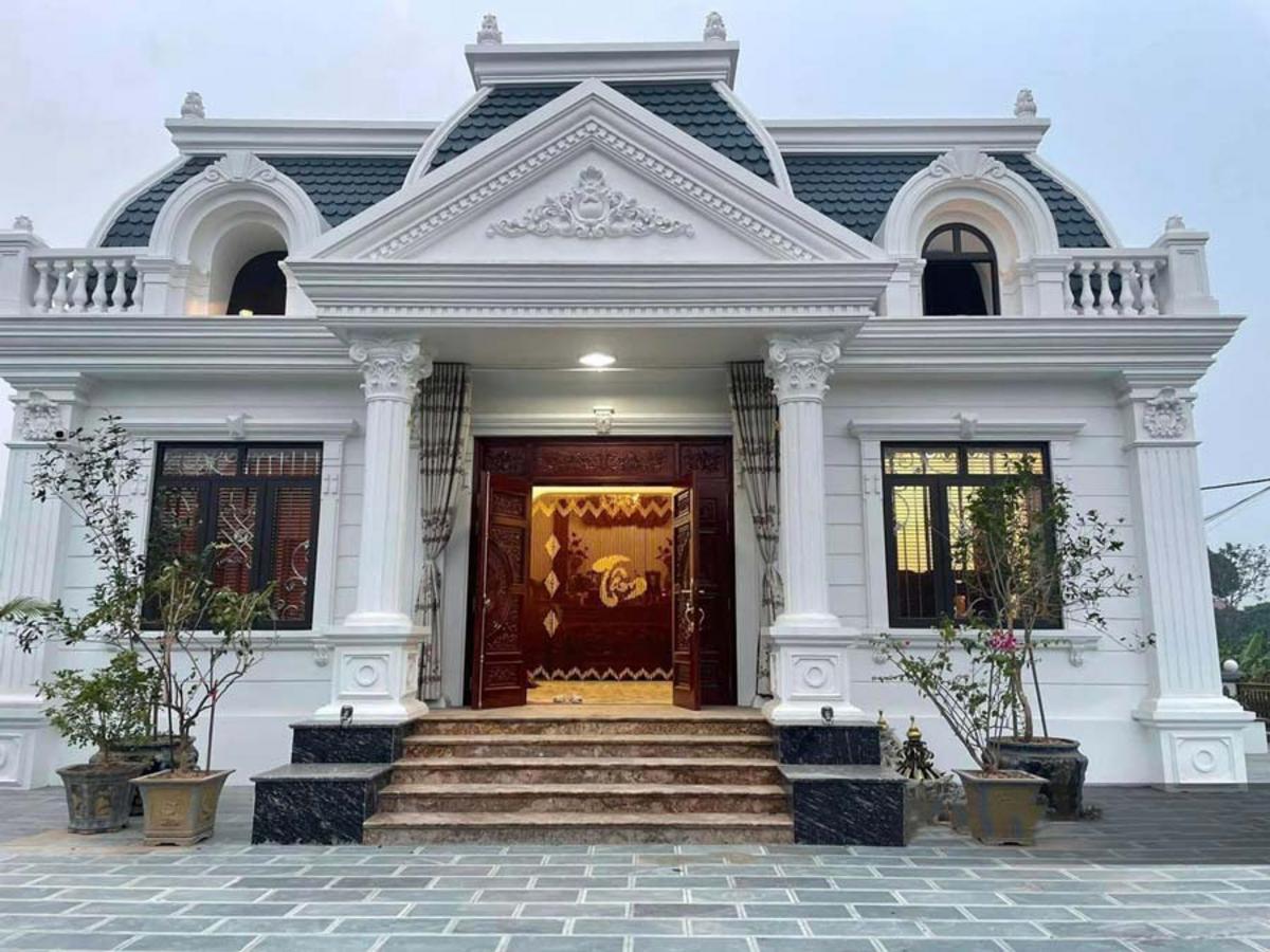 Mẫu nhà cấp 4 4 phòng ngủ 120m2 tân cổ điển tinh xảo, sang trọng, bền vững