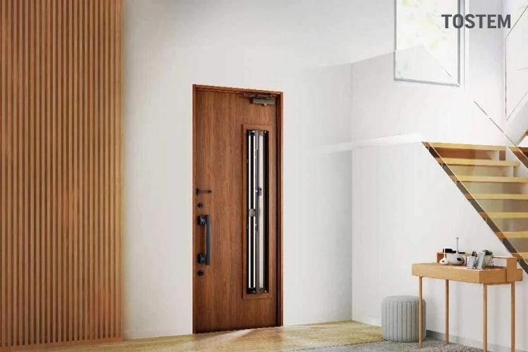 Cửa thép vân gỗ GIESTA TOSTEM kết hợp nét đẹp tinh tế của gỗ tự nhiên với độ an toàn và độ bền vượt trội của thép