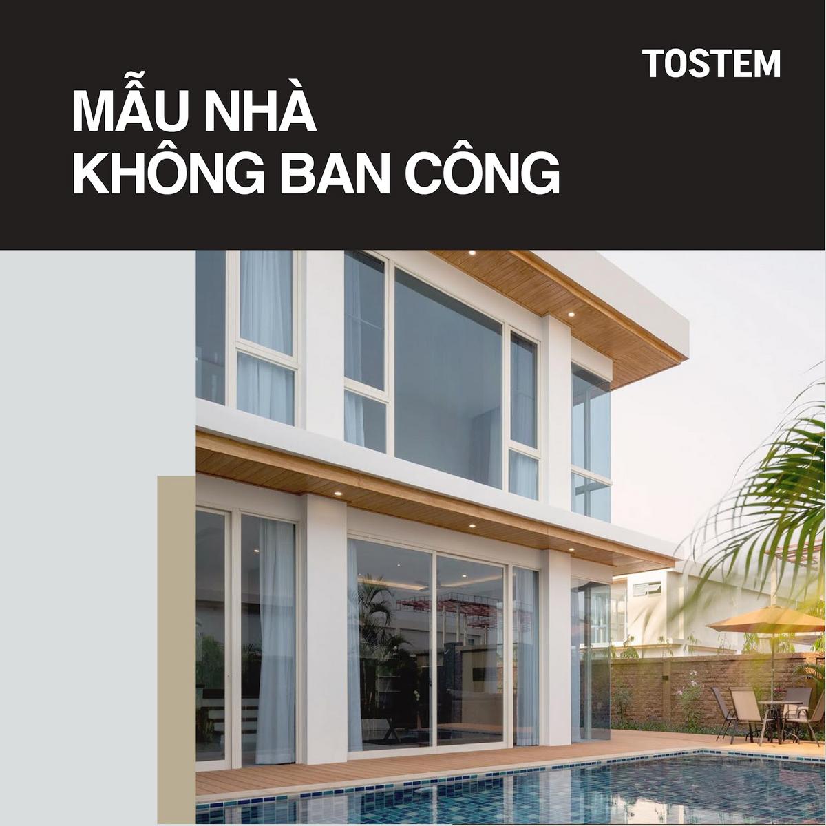 30+ mẫu nhà không ban công đẹp, hiện đại và tối ưu không gian