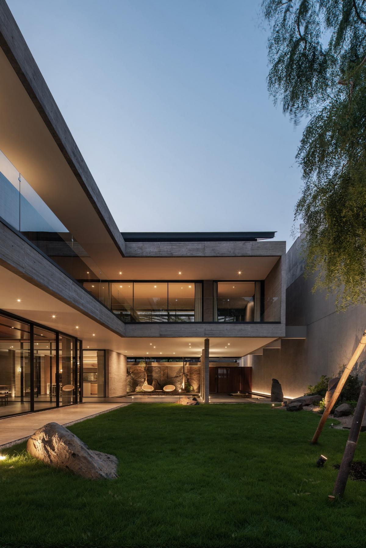 Mẫu nhà kính sân vườn đẹp kết hợp thiên nhiên đầy ấn tượng