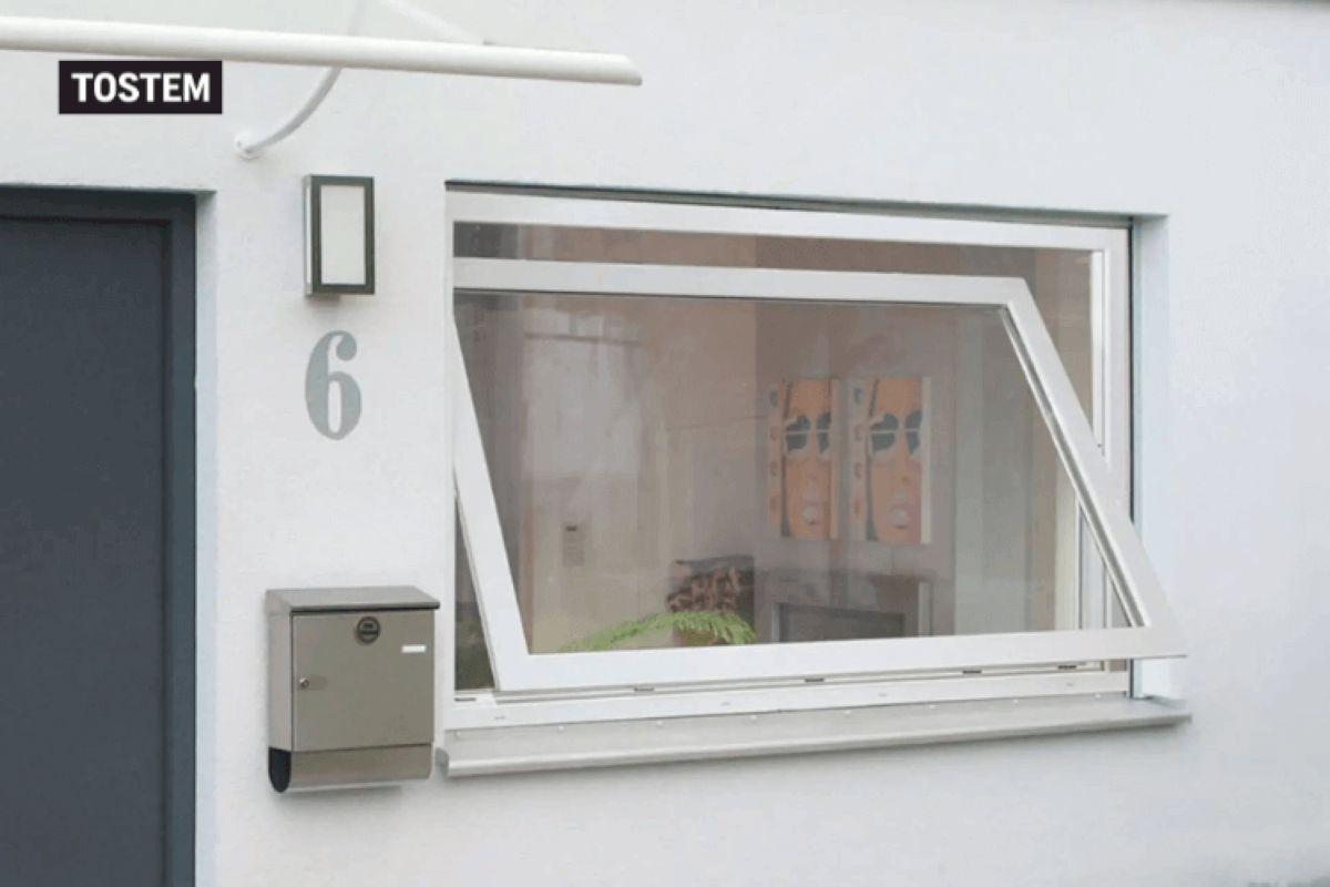 Modern aluminium bathroom door designs tilt window offers rain protection