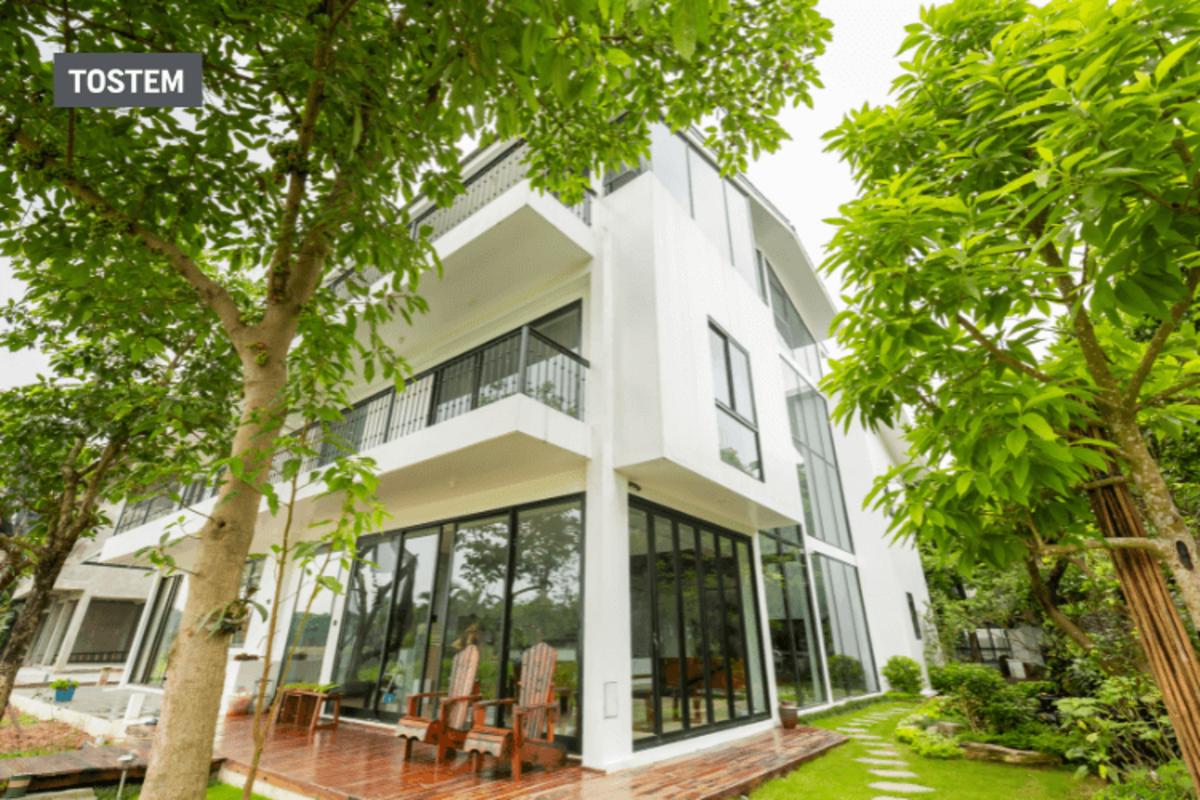 Modern aluminum-glass window for homes with durable window material types