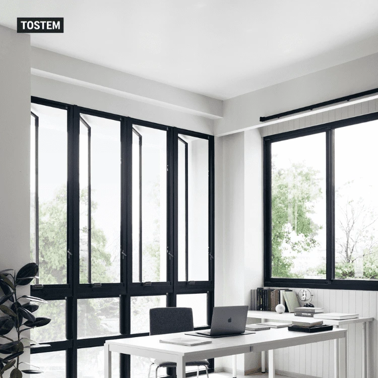 Modern aluminum window solutions by TOSTEM