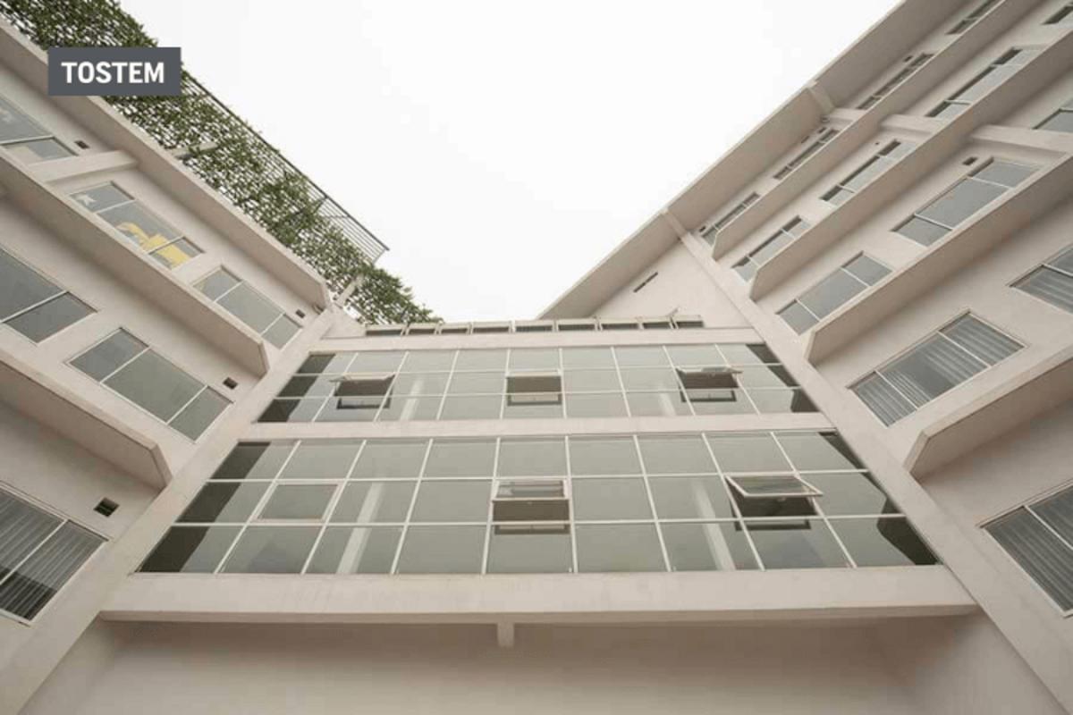 Modern awning aluminum-glass window for buildings with window material types