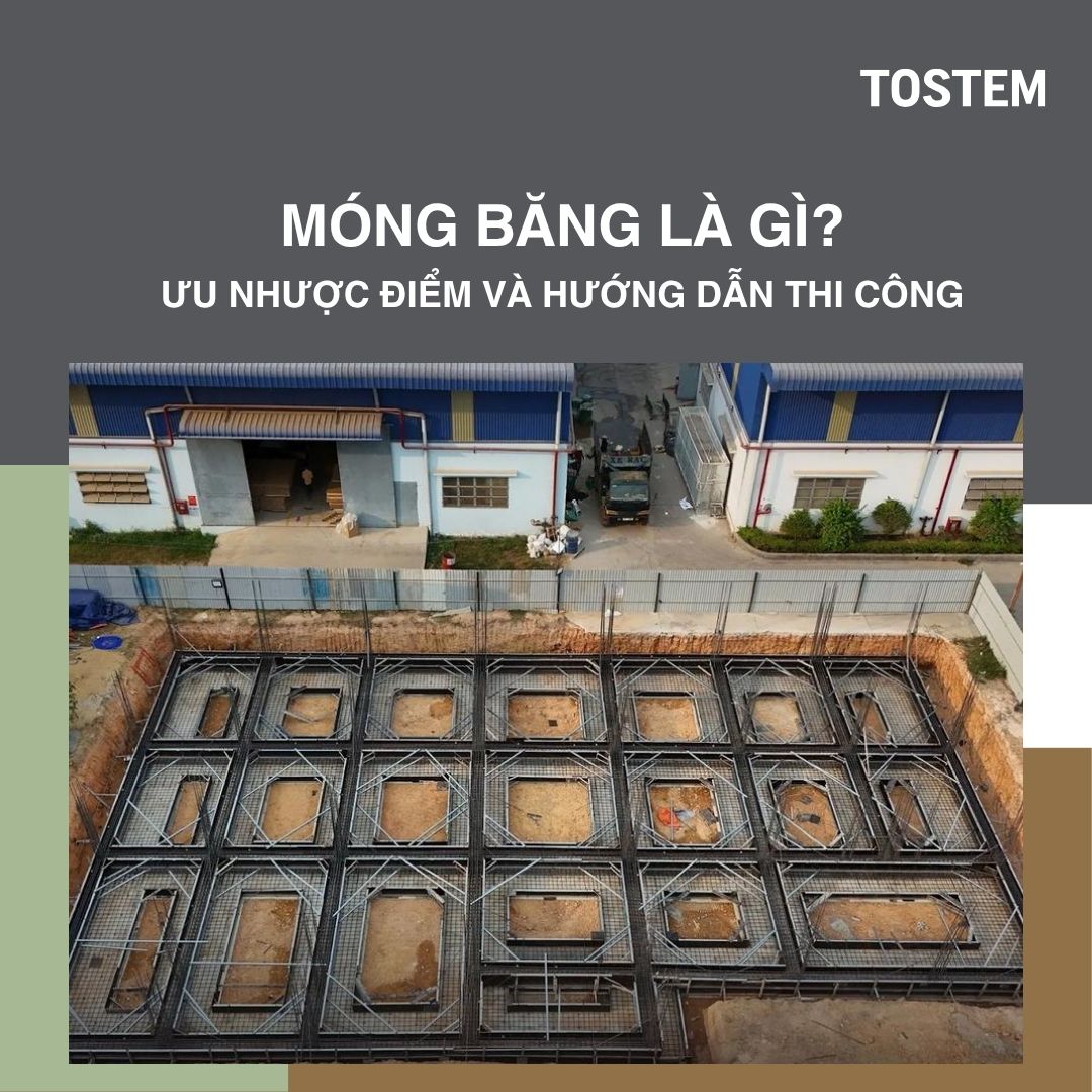 Móng băng là gì? Cấu tạo, ưu nhược điểm và hướng dẫn thi công