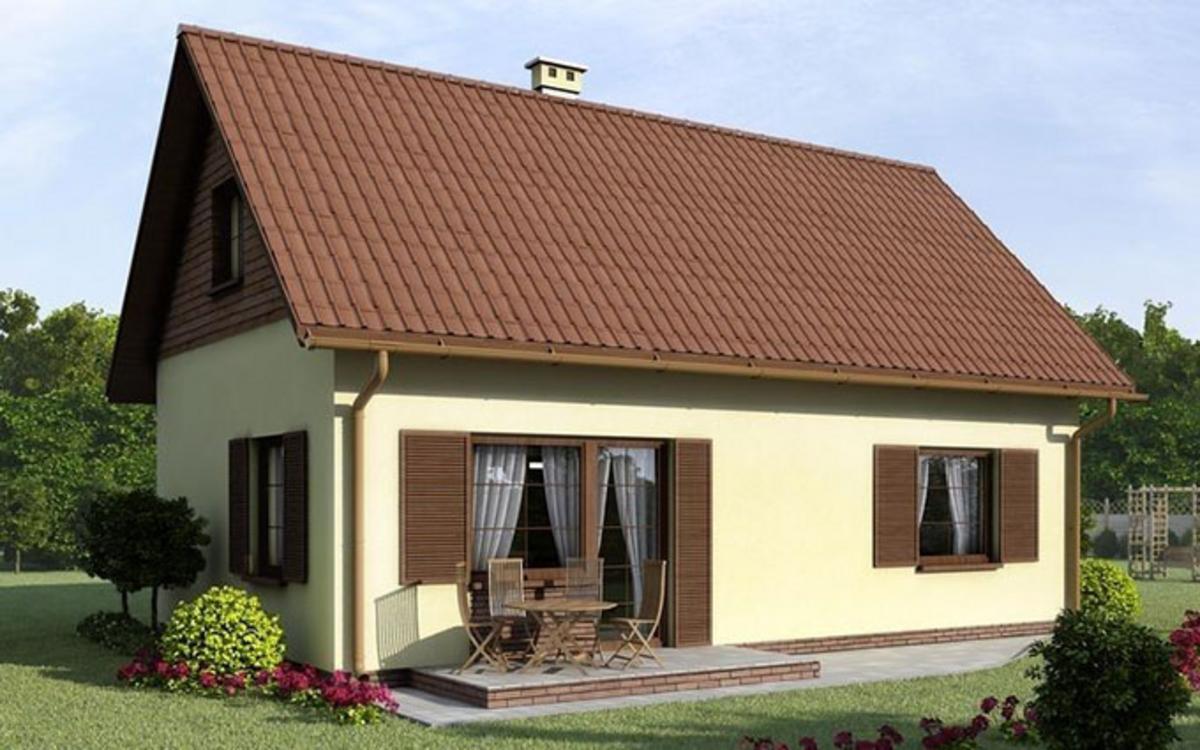 Ngói xi măng, đất nung hợp lý cho nông thôn xây nhà cấp 4 giá 70 triệu.