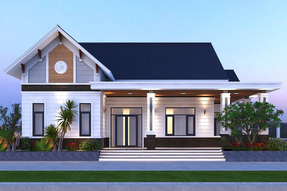 Nhà cấp 4 sân vườn nông thôn 3-4 phòng ngủ rộng rãi, riêng tư và thuận tiện sinh hoạt